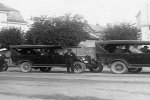 Bilde av Rutebiler på Chr. Hvidts Plass